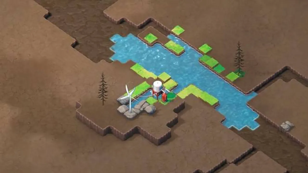 Desainer video game berupaya untuk menggambarkan dampak perubahan iklim